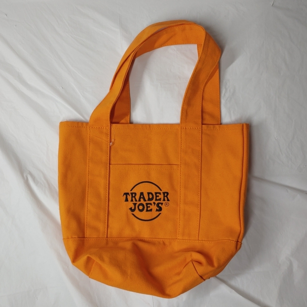 Trader Joe's Orange Tote Bag